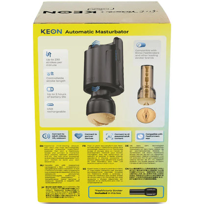 Kiiroo – Keon Wifi Combo Victoria June Masturbateur Automatique + Feel Stroker
