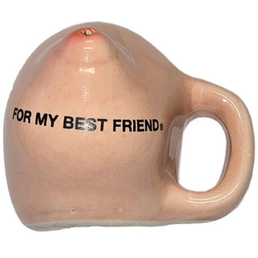 Aimant poitrine sur tasse en céramique « pour mon meilleur ami » – Diablo Picante