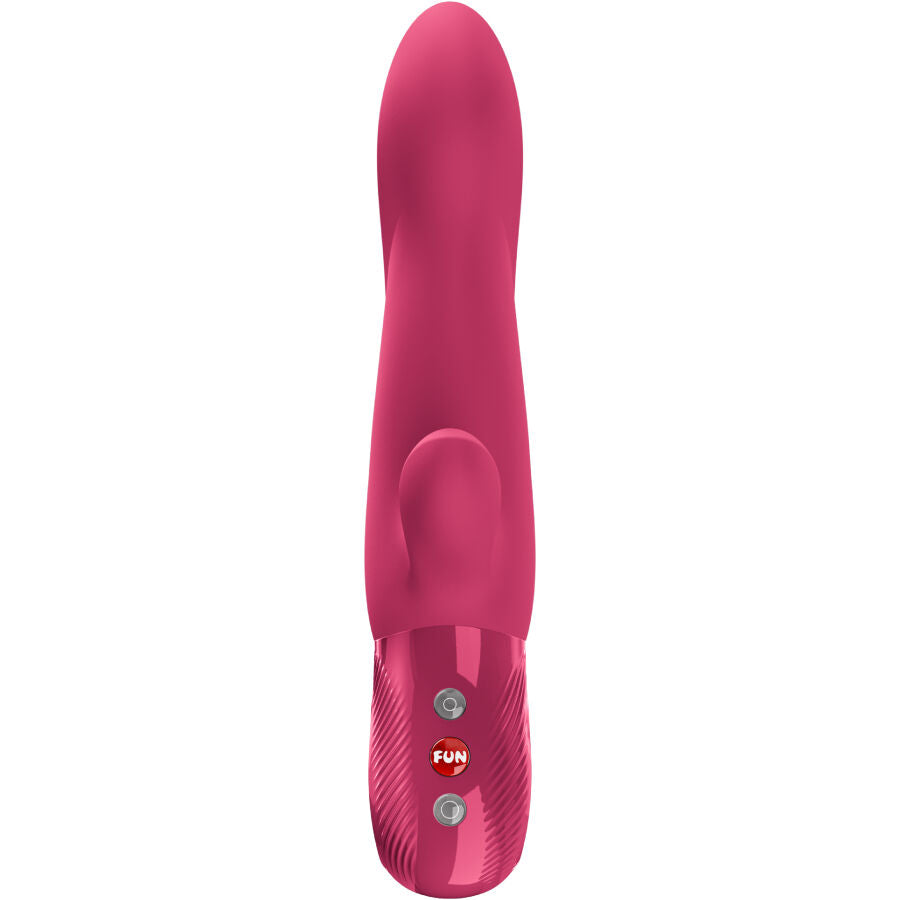 Vibrateur pulsateurs lapin à propulsation à arc bi stronic framboise – Fun Factory