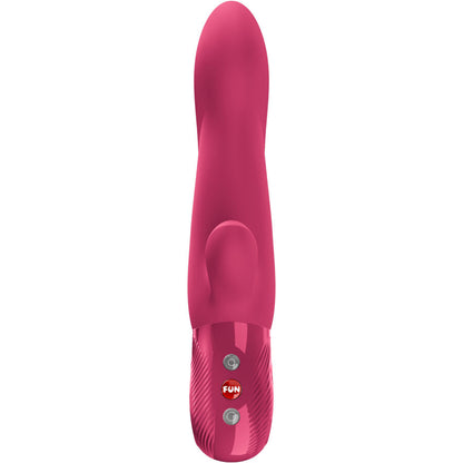 Vibrateur pulsateurs lapin à propulsation à arc bi stronic framboise – Fun Factory
