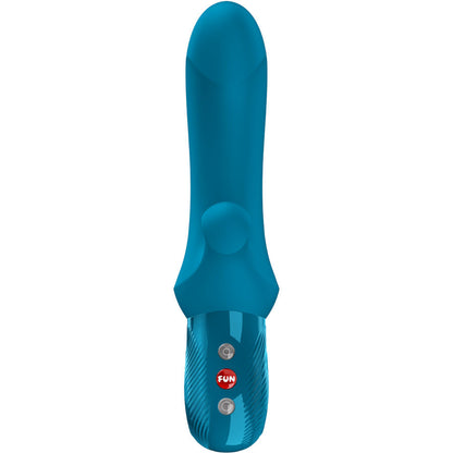 Vibrateur pulsateurs de lapin à courbe bi stronic aquamarine – Fun Factory