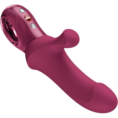 Vibrateur bi stronic curve thrusting rabbit pulsators rouge vin – Fun Factory
