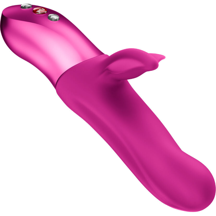 Vibrateur bi stronic fusion thrusting rabbit pulsators magenta – Fun Factory