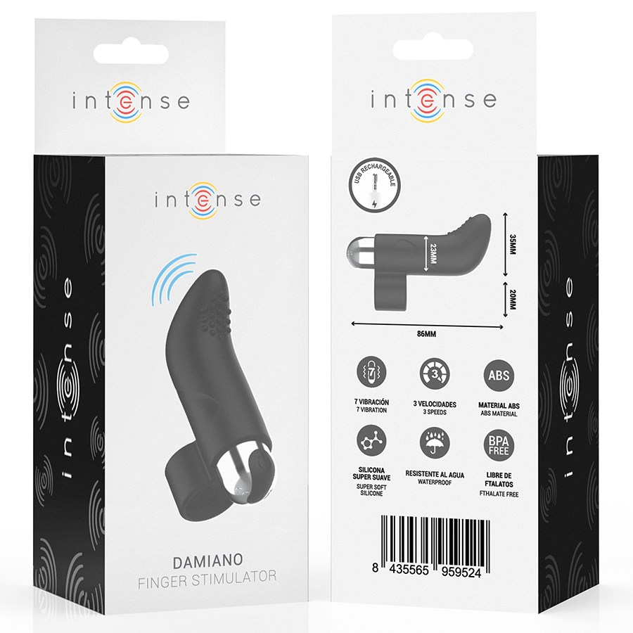 Damiano stimulateur doigt rechargeable – Intense