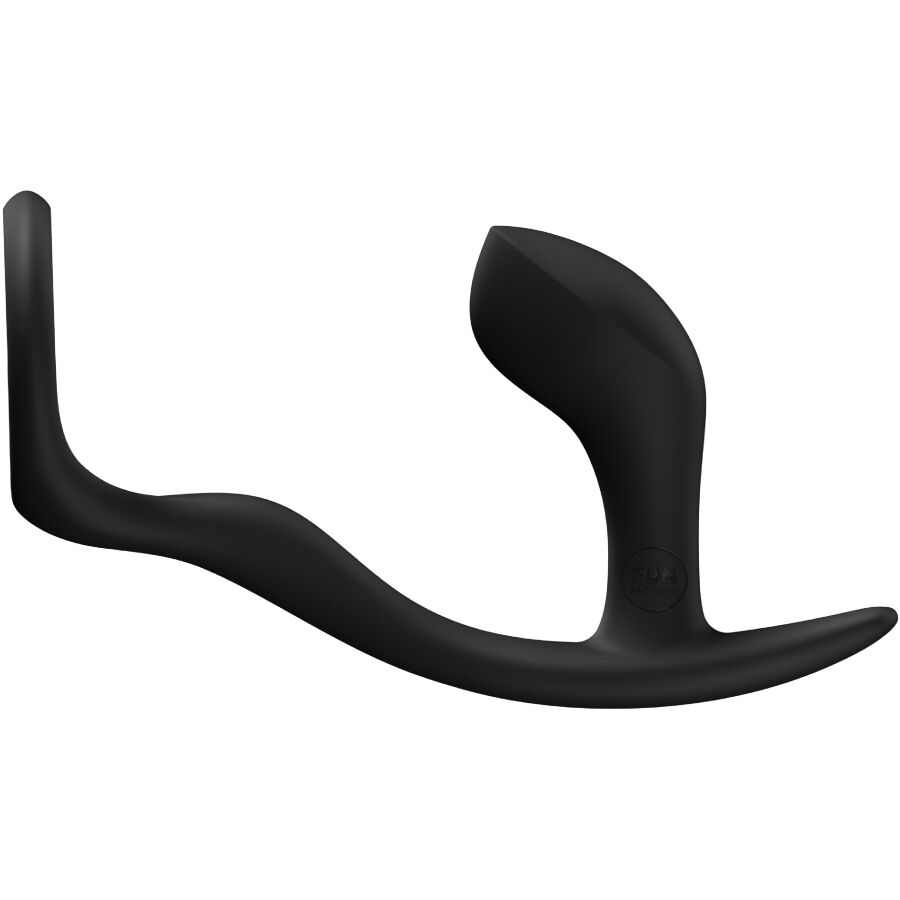 Plug anal en anneau de botte noir – Fun Factory