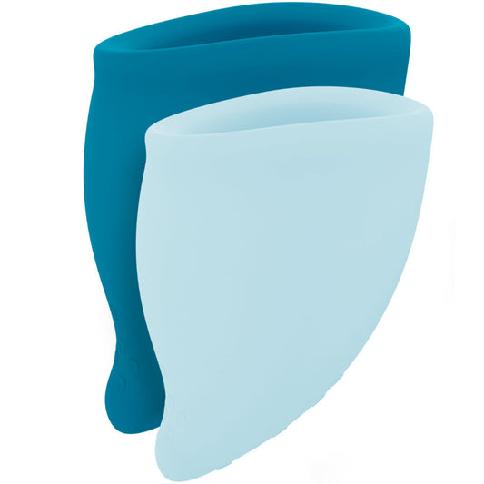 Kit de coupe menstruelle turquoise – Fun Factory