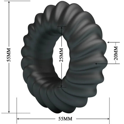 Crazy Bull – Bague en Silicone Fitz Modèle 8