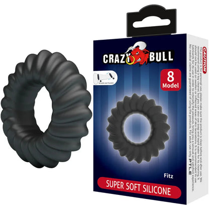 Crazy Bull – Bague en Silicone Fitz Modèle 8