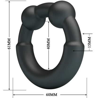 Crazy Bull – Bague en Silicone Meco Modèle 15