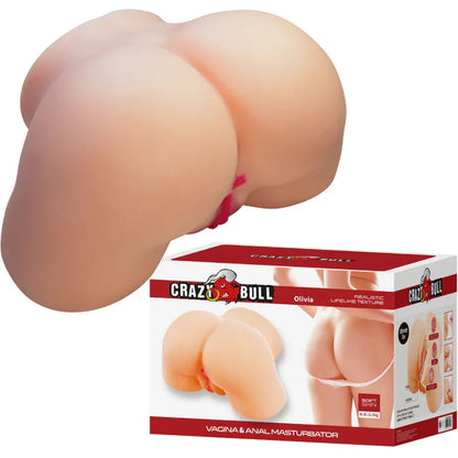 Crazy Bull – Olivia Fesses Féminines Réalistes Vagin et Anal 5,5 Kg