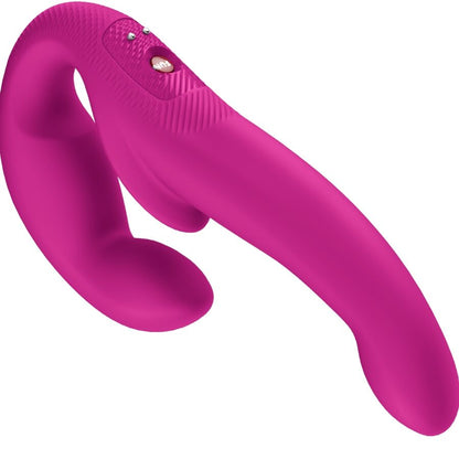 Vibrateur share vibe pro double godemichet vibrant magenta – Fun Factory