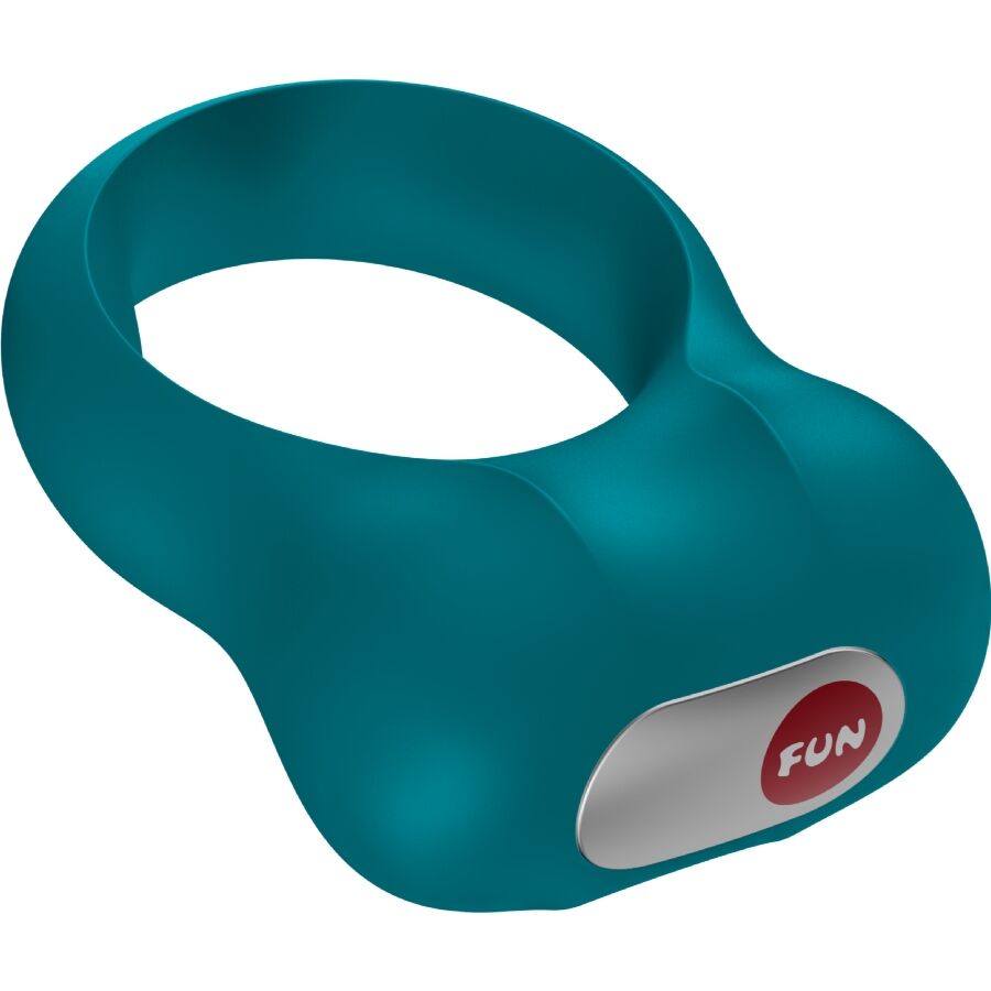 Vibrateur bouteille vibrante verte avec anneau pénis – Fun Factory
