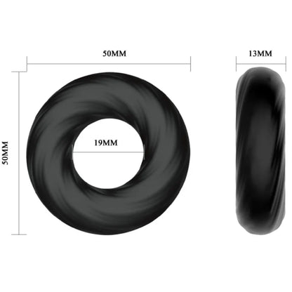 Crazy Bull – Bague en Silicone Spirale