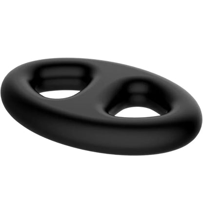 Crazy Bull – Bague en Silicone Double Ovale