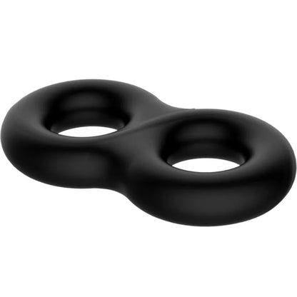 Crazy Bull – Bague en Silicone Double Infinity