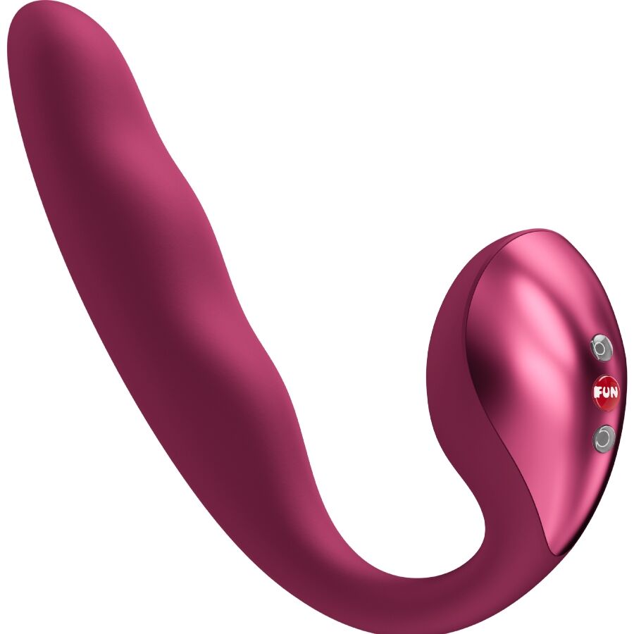 Allegro vibrateur à double impulsion d'air inserable rouge vin – Fun Factory