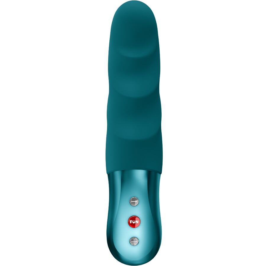 Vibrateur stronic petite à pulsateurs à poussée bouteille verte – Fun Factory