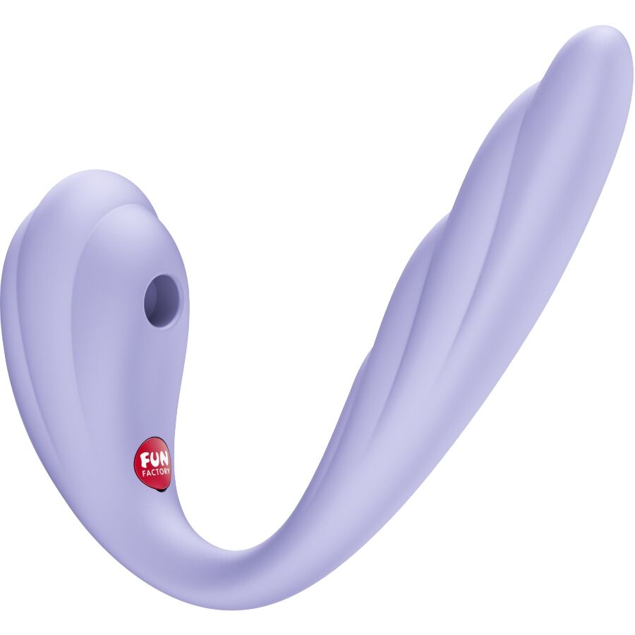 Vivace vibrateur à double impulsion d'air inserable violet – Fun Factory