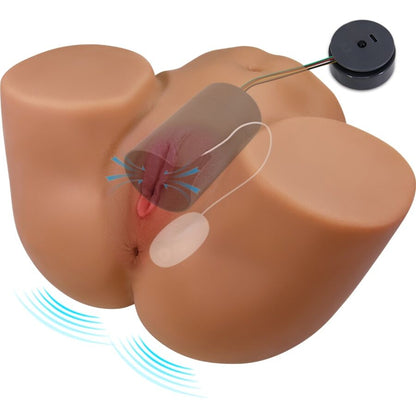 Geriann vibrateur et suçon féminin réaliste avec son 5,5 kg – Crazy Bull