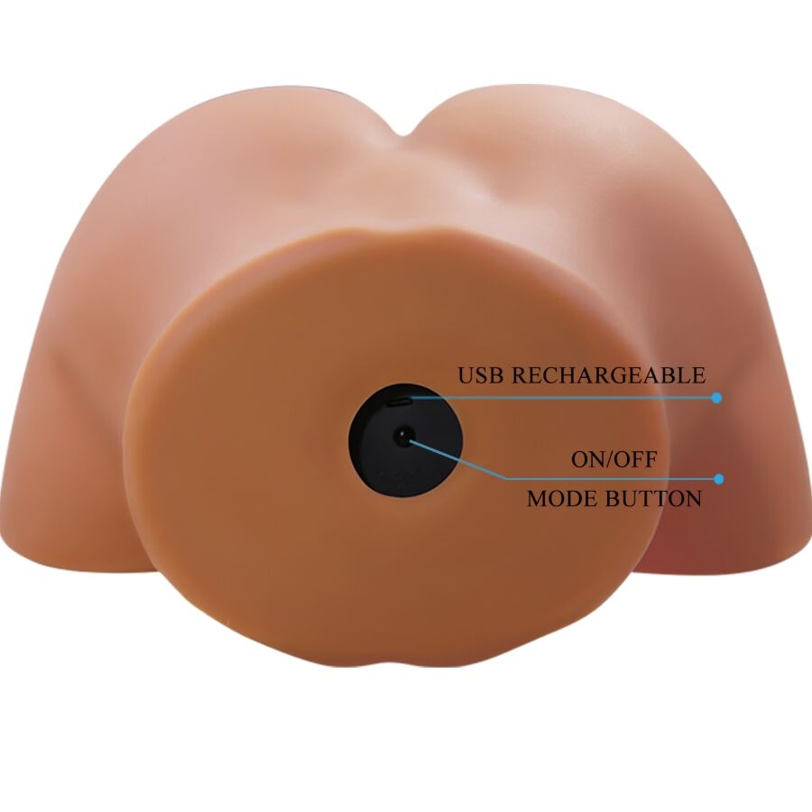 Ilana vibrateur et suçon féminin réaliste avec son 6,8 kg – Crazy Bull