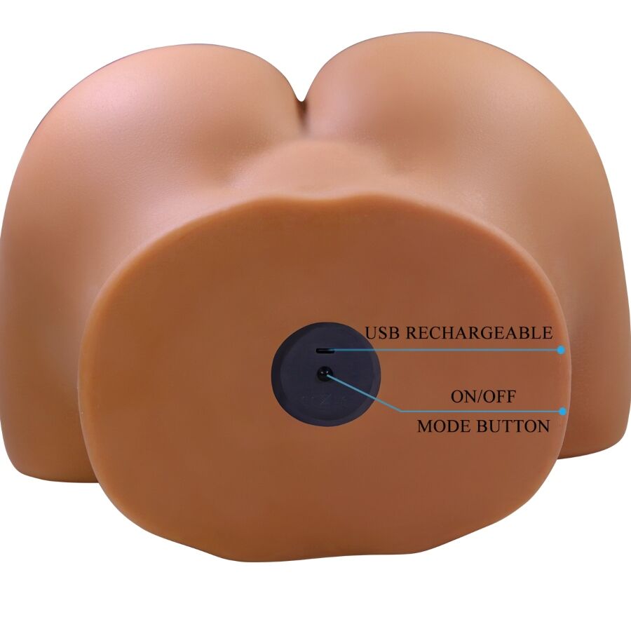 Wendy vibrateur et suçon féminin réaliste avec son 11 kg – Crazy Bull