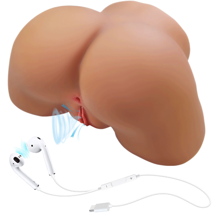 Ilana vibrateur et suçon féminin réaliste avec son 6,8 kg – Crazy Bull