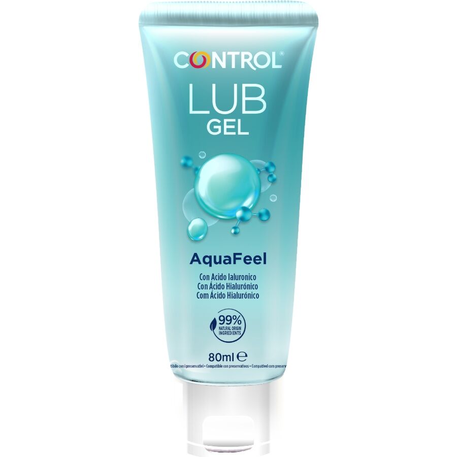 Aquafeel lubrifiant à l'acide hyaluronique 80 ml – Control