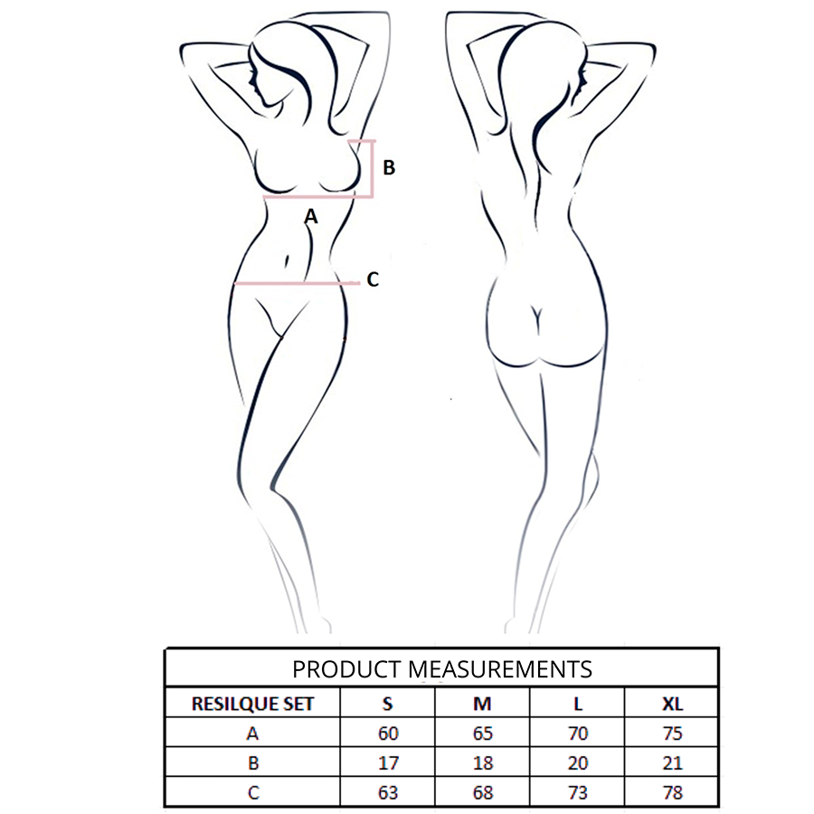 Ensemble soutien-gorge + string resilque blanc – Passion