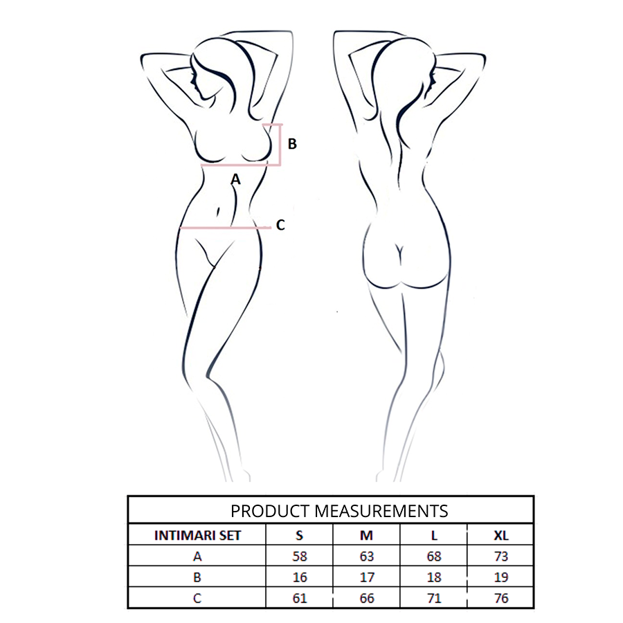 Ensemble soutien-gorge + culotte intimari rose – Passion
