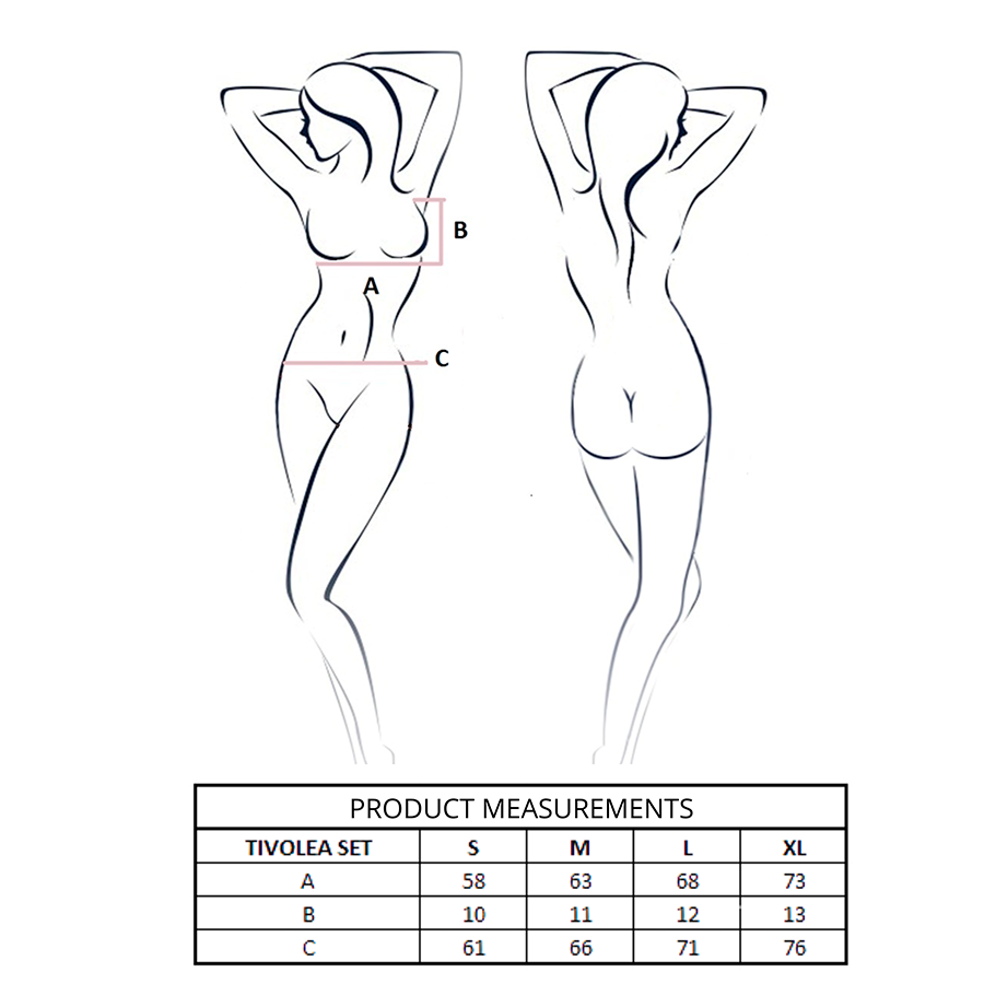 Ensemble soutien-gorge + string tivolea violet – Passion
