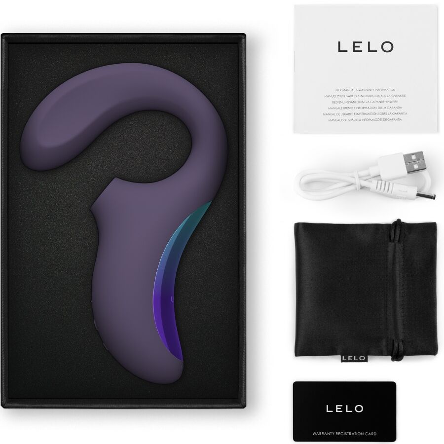 Enigma wave masseur triple vibration cyber violet – Lelo