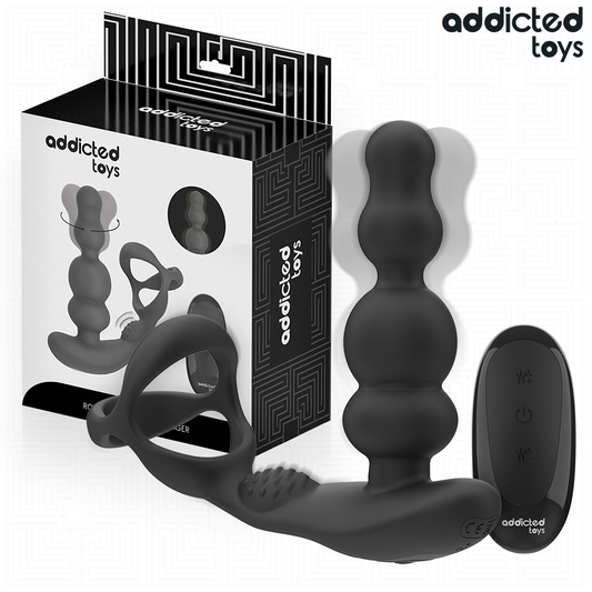 Masseur de prostate rotatif à télécommande – Addicted Toys