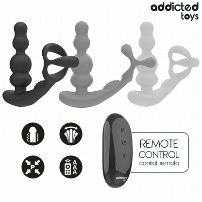 Masseur de prostate rotatif à télécommande – Addicted Toys