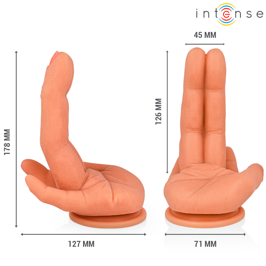 Leela stimulateur point g main flexible 12,6 cm – Intense