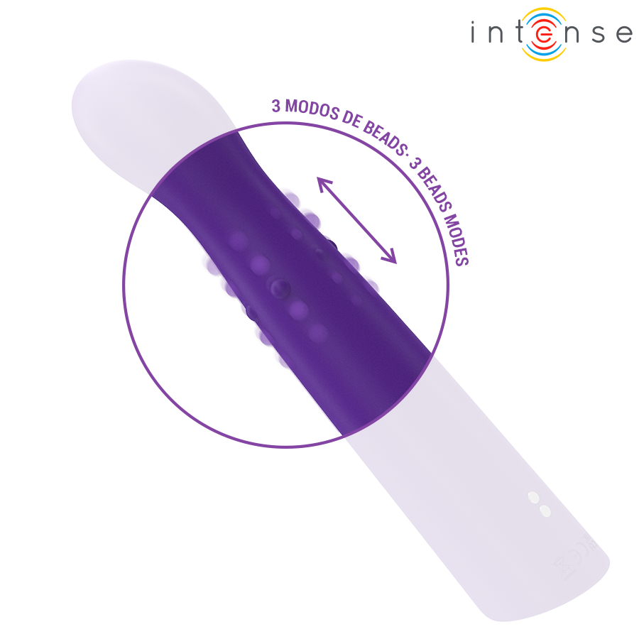 Vibrateur helena beads up & down wiggle 13,5 cm – Intense