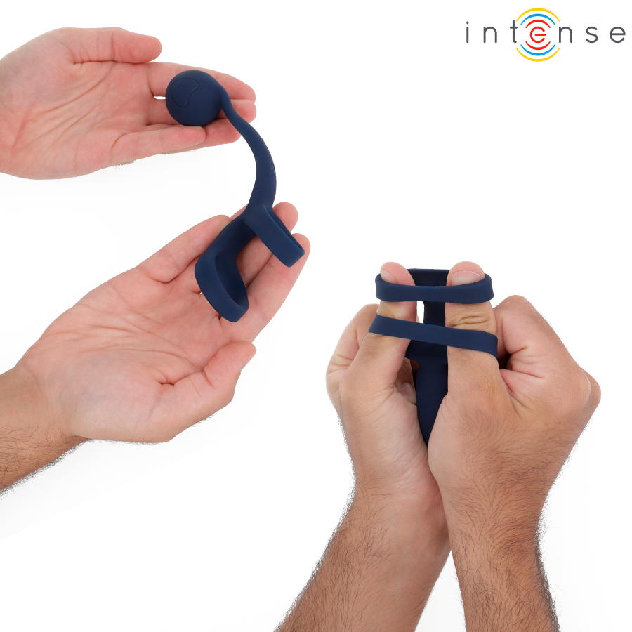 Vibrateur tyson cock ring avec boule vibrante ø 3,2 cm – Intense