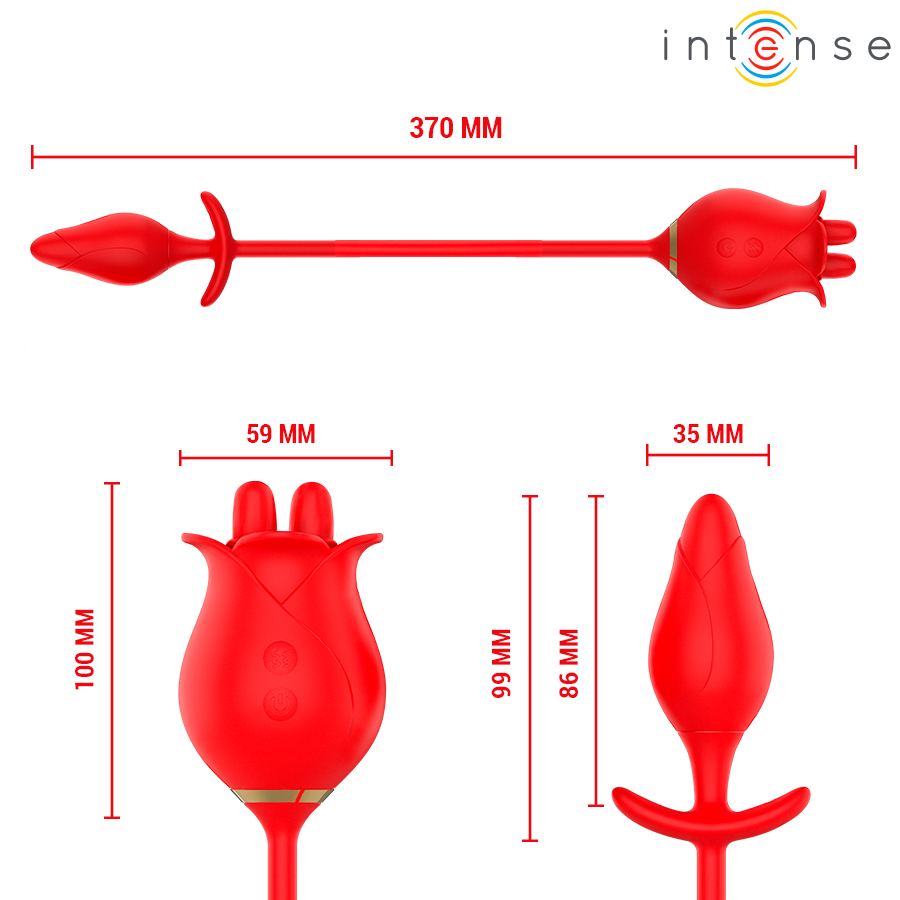 Stimulateur clitoridien melanie double stimulateur de clitoris avec langue en zigzag – Intense