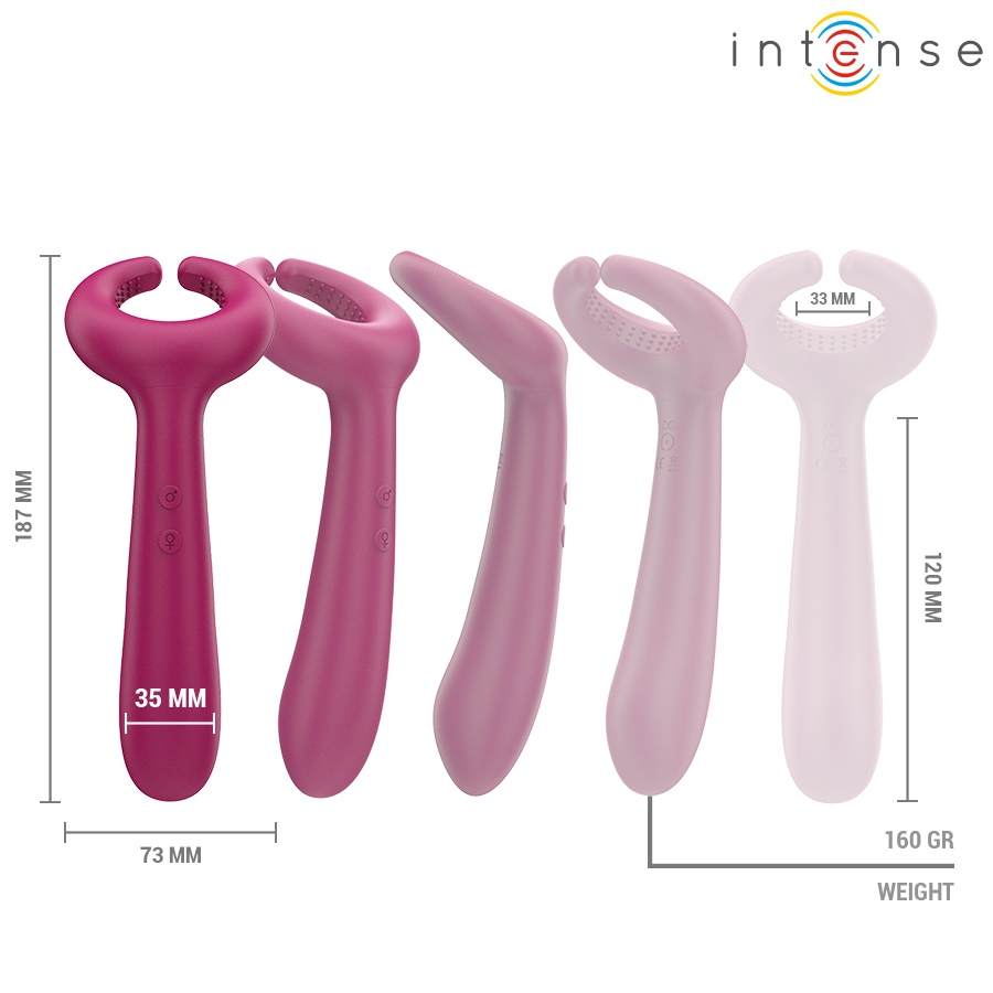 Vibrateur rowan inclusif pour couple – Intense