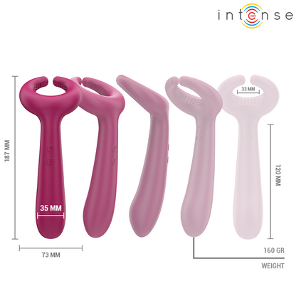 Vibrateur rowan inclusif pour couple – Intense