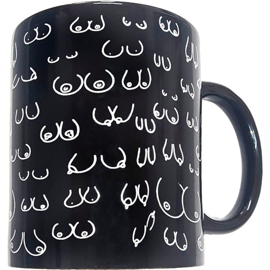 Tasse seins noir 370 ml – Diablo Picante