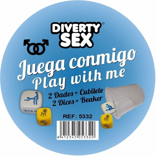 Jeu de dés place + positions pour hommes avec coupe – Diablo Picante