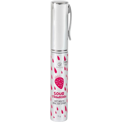 Spray sexuel oral à la fraise acide – Secretplay