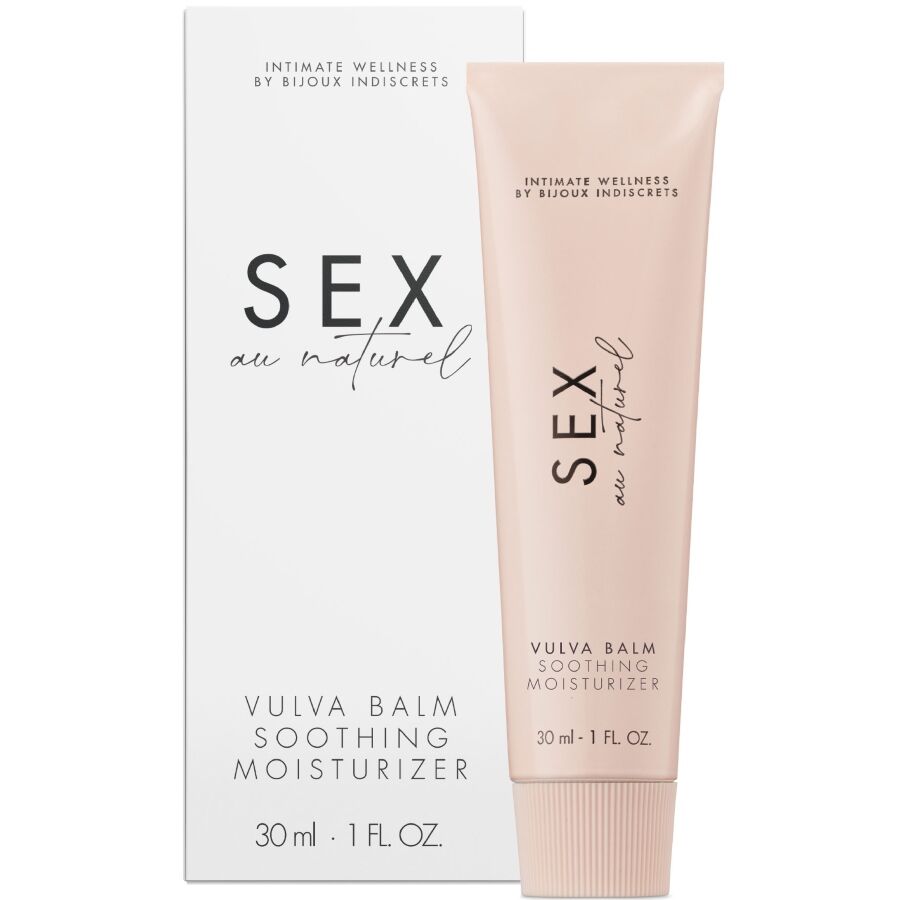 Sex au naturel baume vulve hydratant apaisant 30 ml – Bijoux Indiscrets