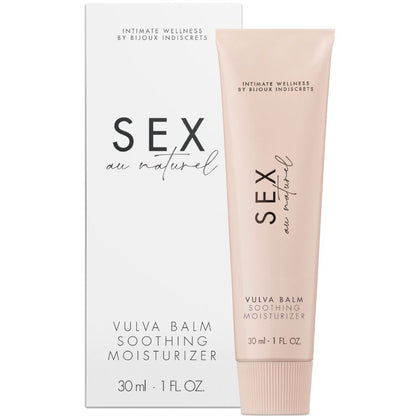 Sex au naturel baume vulve hydratant apaisant 30 ml – Bijoux Indiscrets