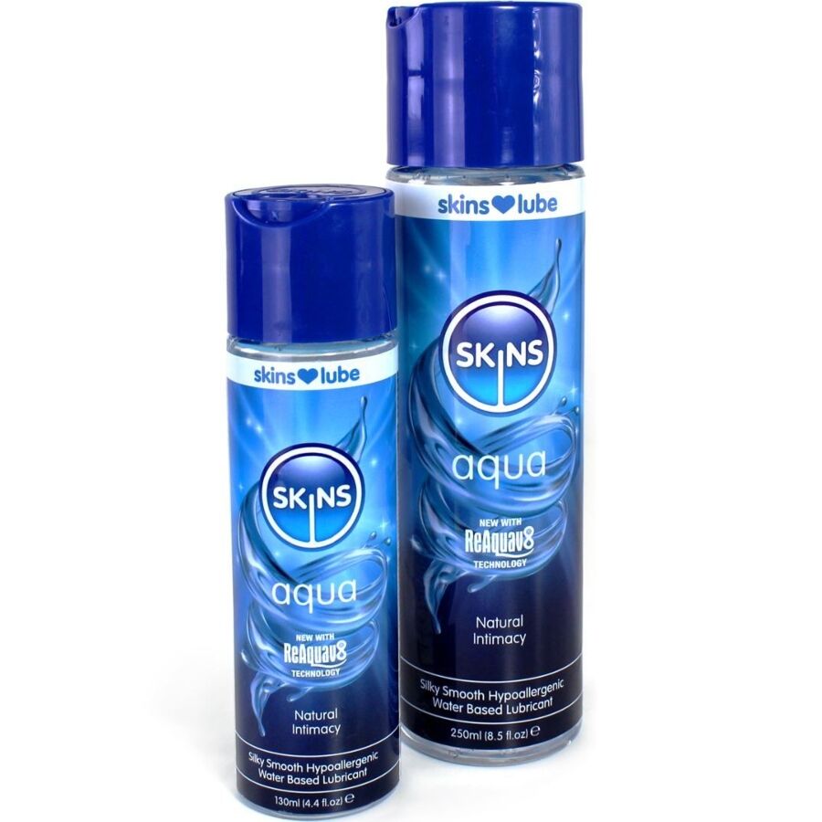 Aqua lubrifiant à base d'eau 130 ml – Skins