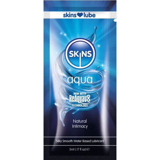 Aqua lubrifiant à base d'eau dose unique 5 ml – Skins