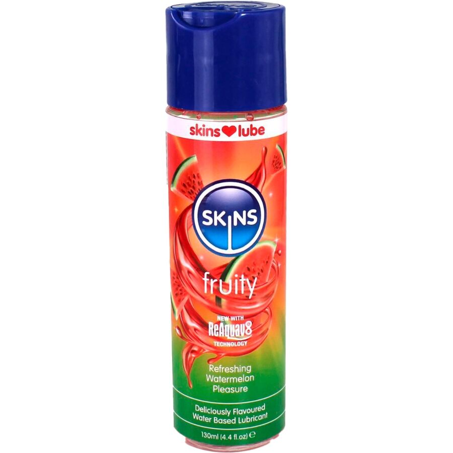 Lubrifiant fruité à base d'eau pasteme 130 ml – Skins
