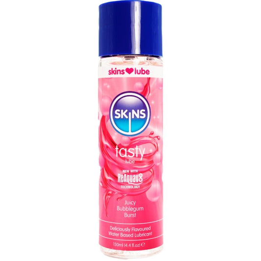 Lubrifiant à base d'eau délicieux goût bubblegum 130 ml – Skins