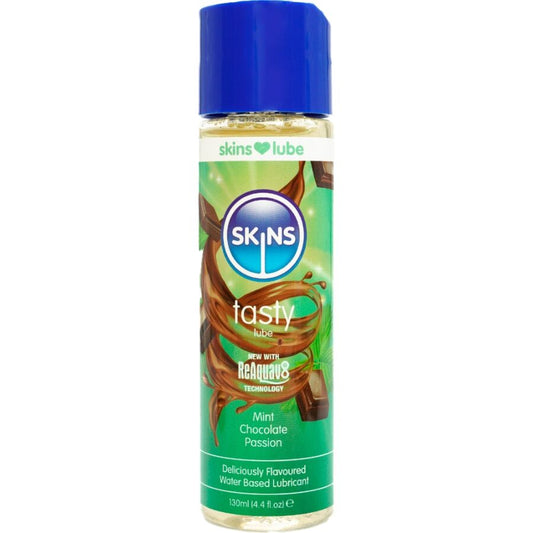 Lubrifiant à base d'eau délicieux menthe et chocolat 130 ml – Skins