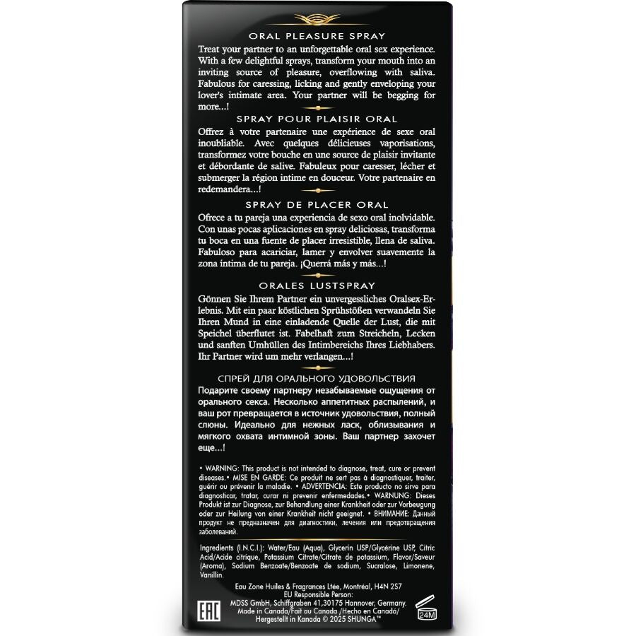 Waves plaisir spray oral séducteur fruits exotiques 20 ml – Shunga